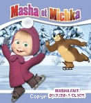 Masha fait du patin à glace vignette