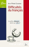 Difficultés du français vignette