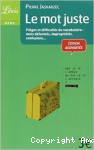 Le mot juste vignette